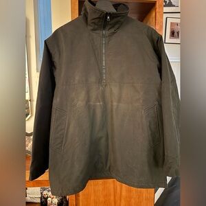 APC Vintage 1997 Women’s Oil Cotton Pull-Over Jacket Zip Mock Turtle Neck